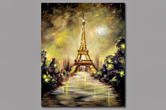Paint Nite: Golden Paris Hour